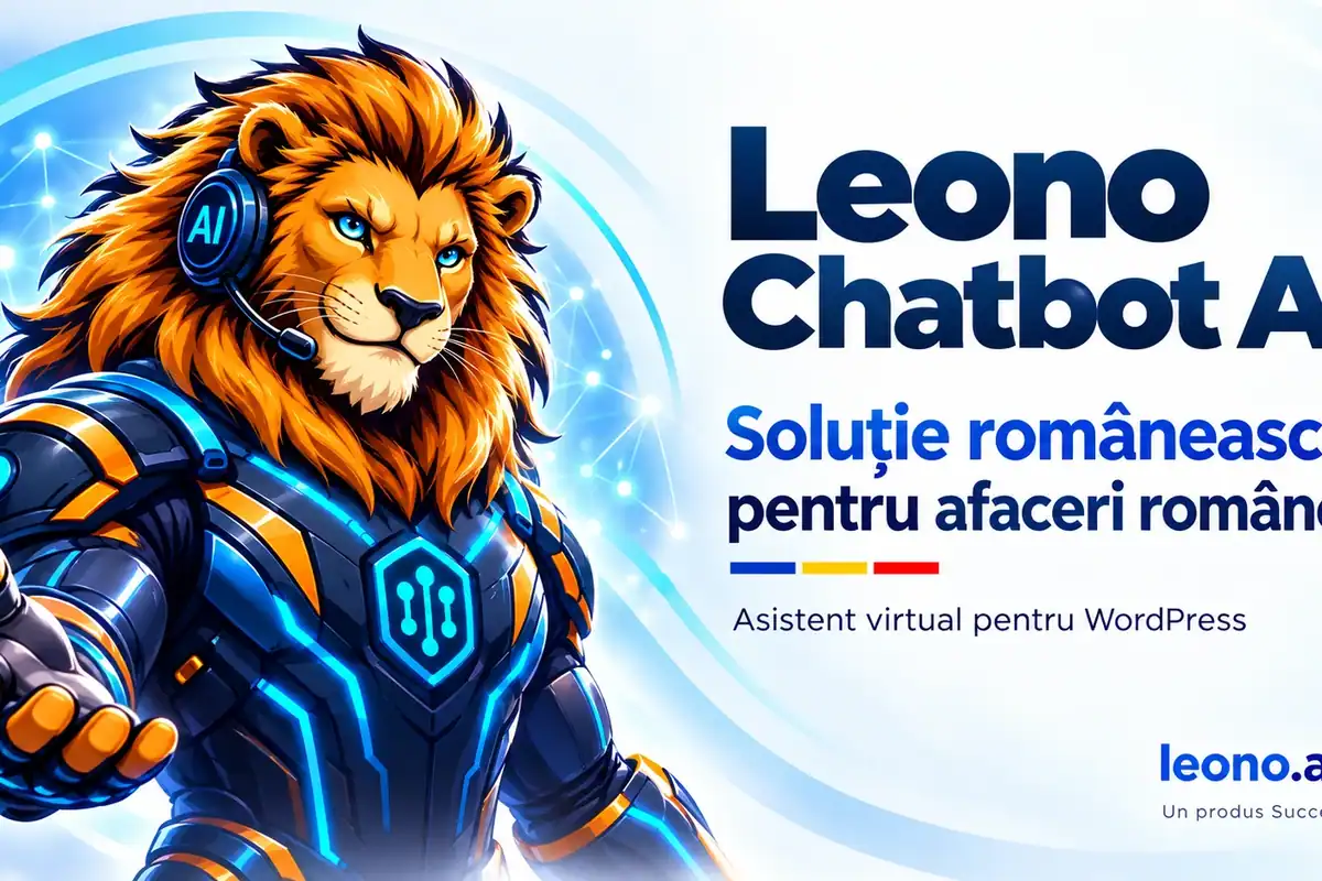 Cum funcționează Leono, chatbotul AI pentru WordPress din România